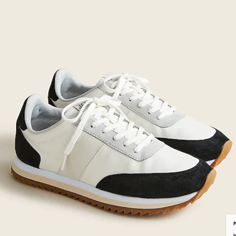 J. Crew trainers Colorblock Sneakers! 7.5